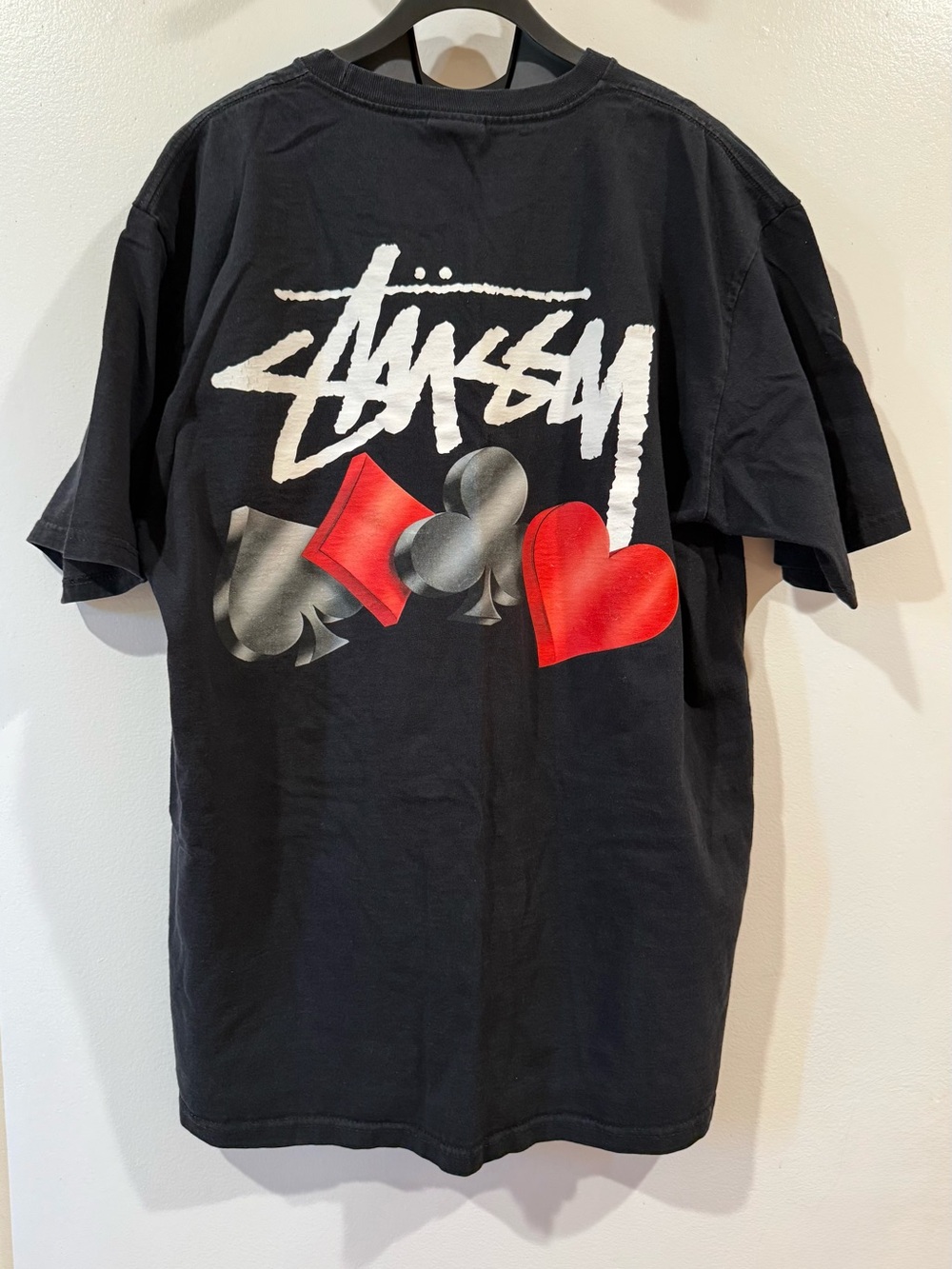 Stussy SUITS TEE BLACK - Picture 3 of 5